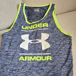 LG Kids Blue and Neon Tank Top